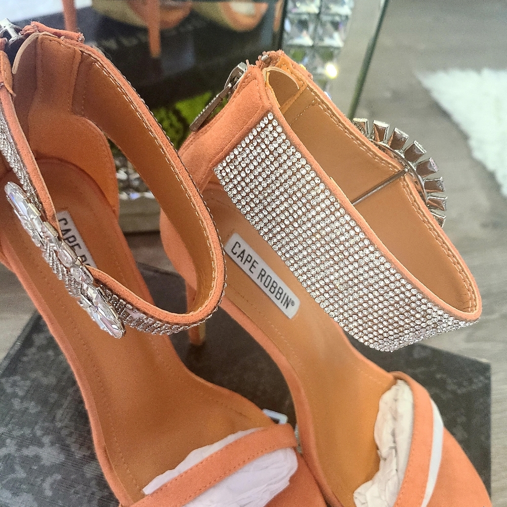 🪭👠🛍✨️Cape Robbin Edmond Heels Brand new 7.5 - Picture 11 of 15
